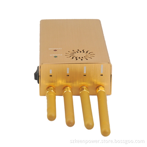 New Handheld Four Bands Mobile Phone Signal Jammer